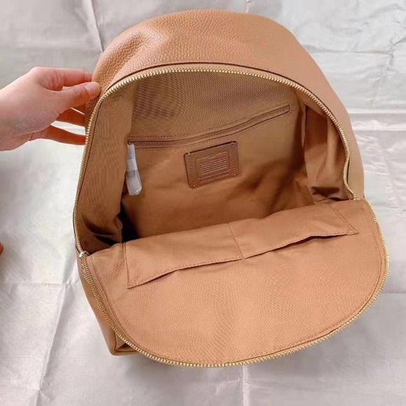 Coach F29004 Charlie Backpack In Light Saddle - Picture 4 of 5